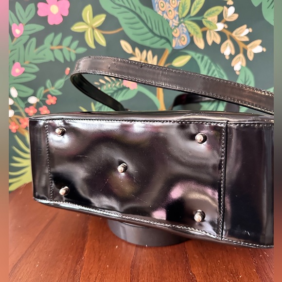 GUCCI SoHo Large GG Black Patent Two-Way Tote /Shoulder Bag 🖤(optional wallet) - Picture 8 of 17